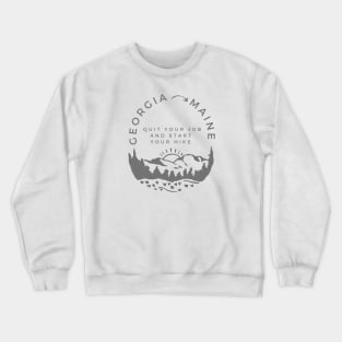 Georgia to Maine Crewneck Sweatshirt